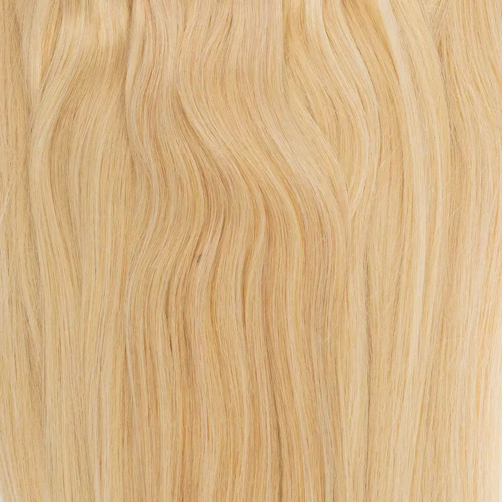 Ponytail Hair Extension Human Hair Light Blonde My Hair Affair