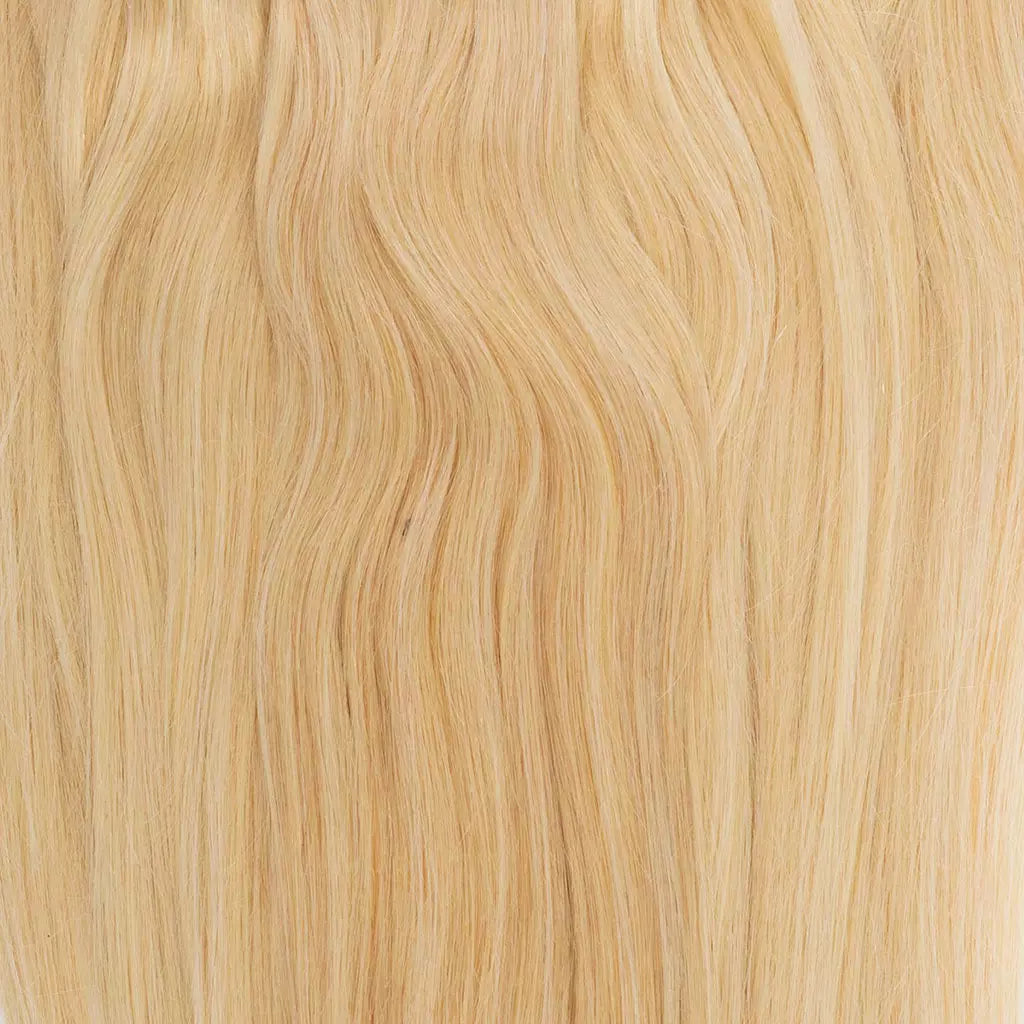 Ponytail Hair Extension Human Hair Light Blonde My Hair Affair